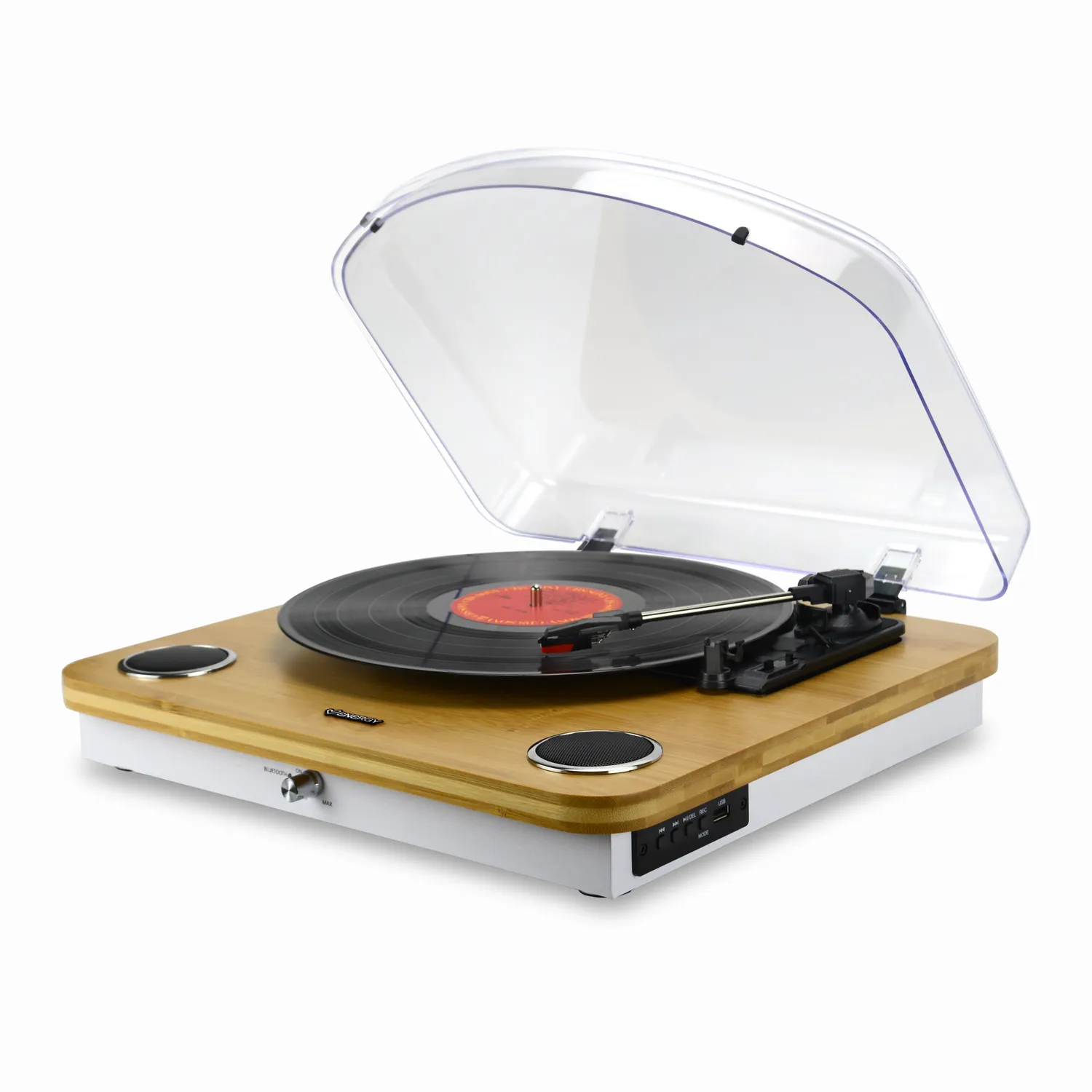 Energy Sistem BlackSpin platine vinyle noir 33/45/78 tours