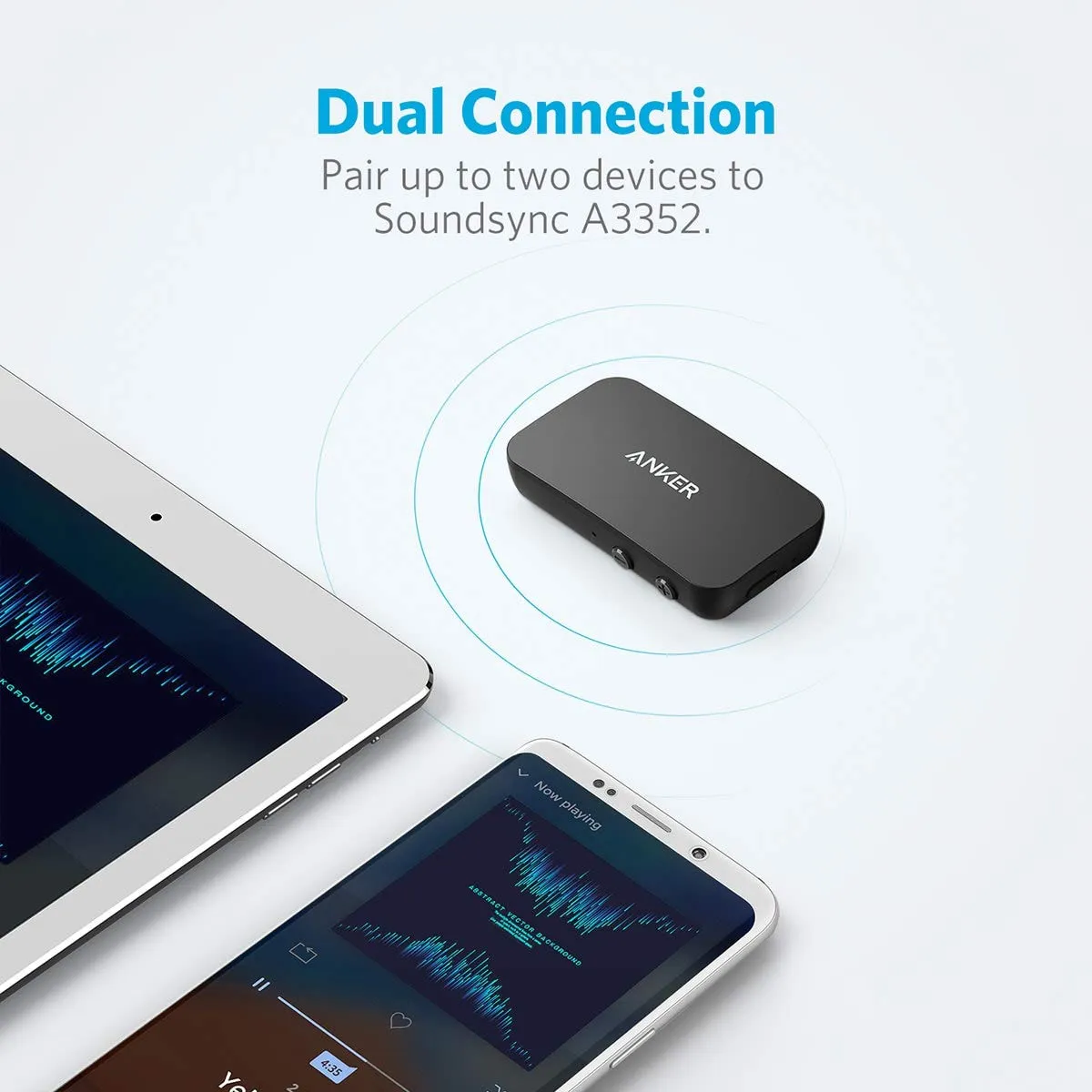 Soundcore Soundsync A3352 récepteur bluetooth voiture AUX