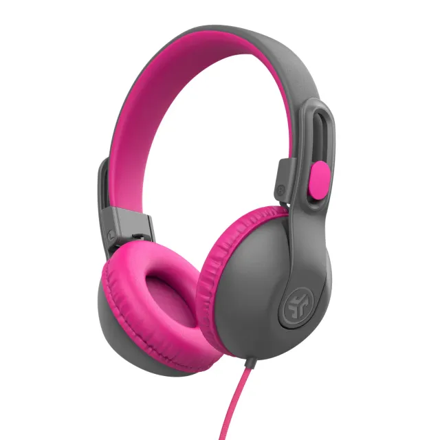 JLab JBuddies Studio 2 casque enfant rose filaire