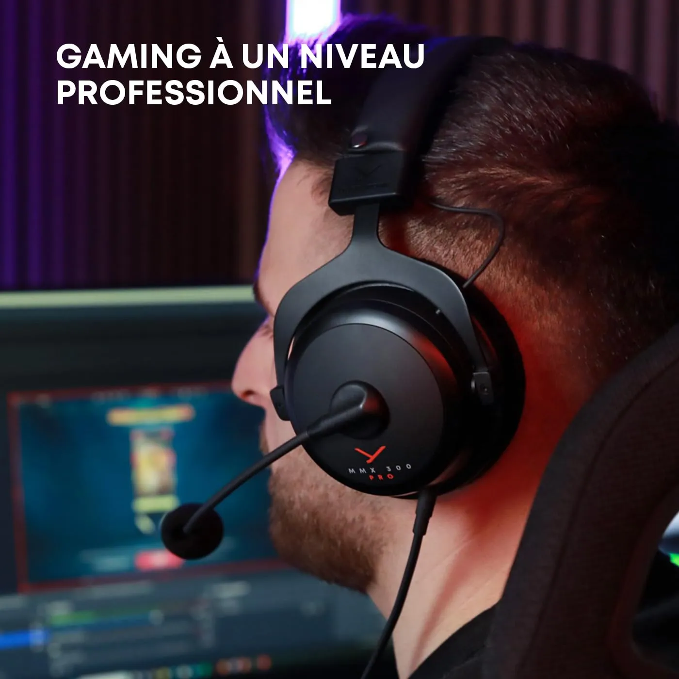 beyerdynamic MMX 300 Pro casque gaming filaire Stellar.45