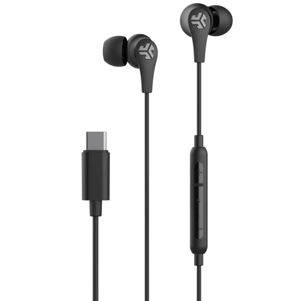 JLab JBuds Pro écouteurs filaires USB-C noir