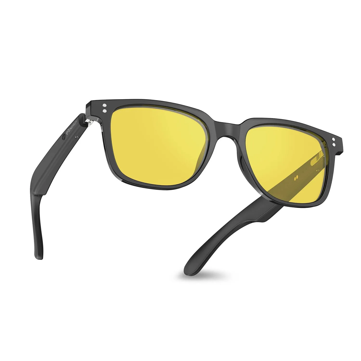 Energy Sistem Day Mode Music Sunglasses lunettes bluetooth noire verres jaunes