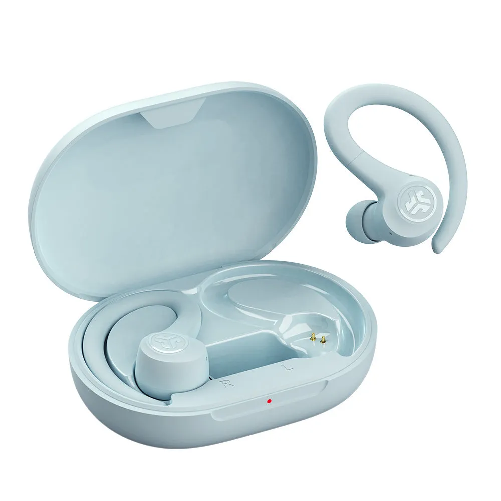 JLab GO Air Sport ecouteurs bluetooth bleu clair IP55