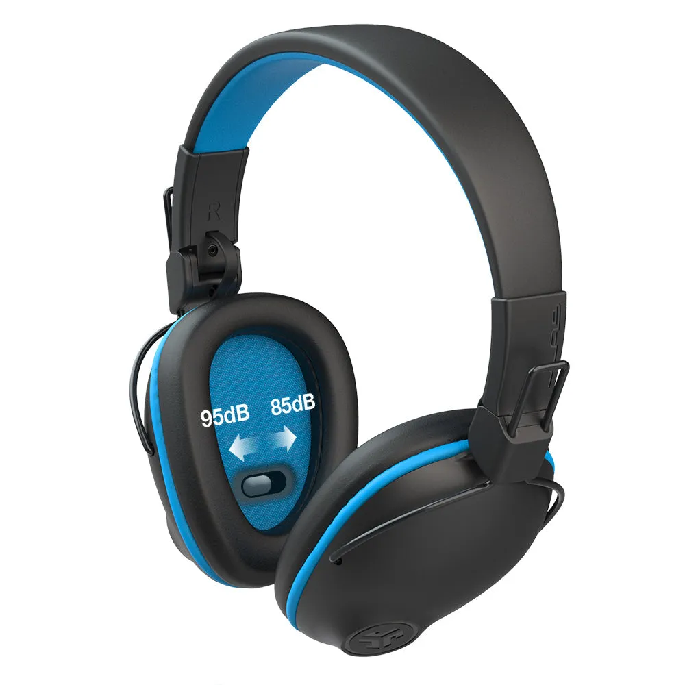 JLab JBuddies Pro casque enfant bluetooth bleu 35h