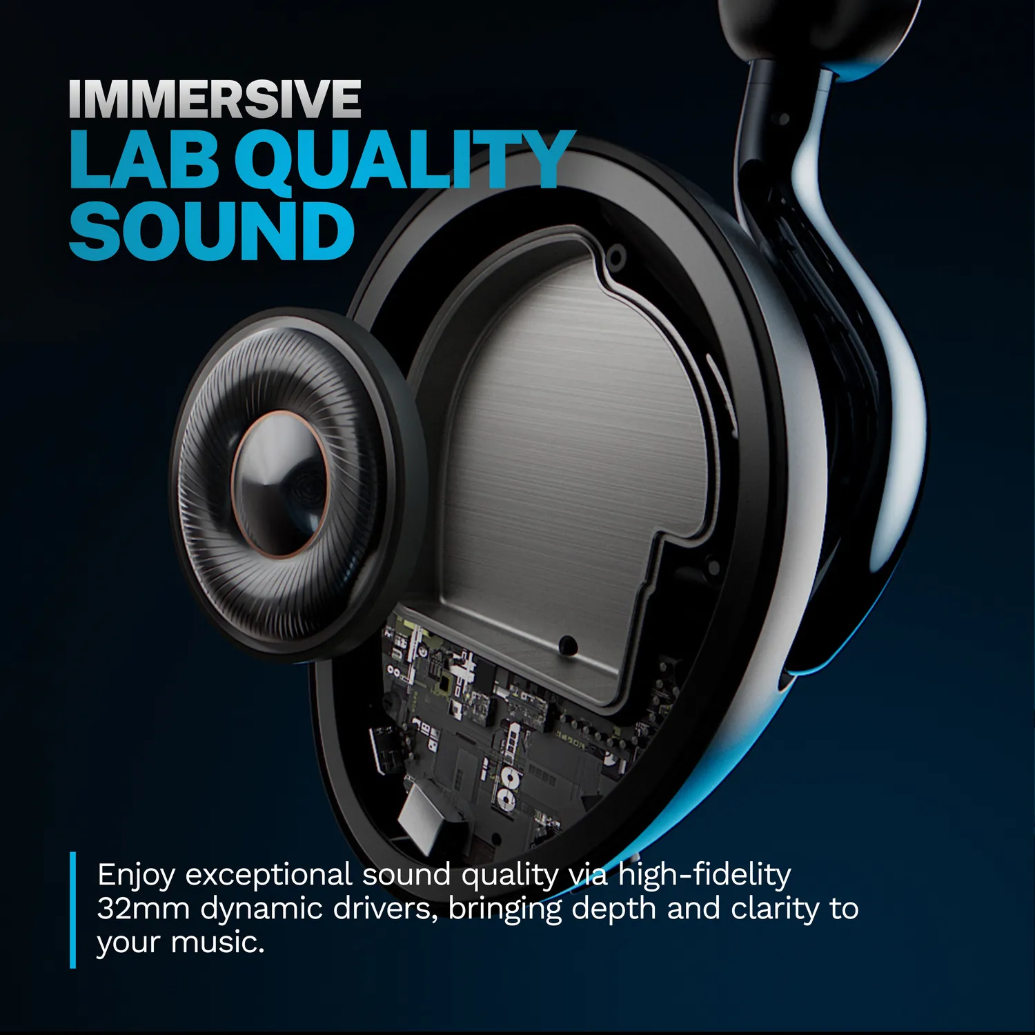 JLab Epic Lux Lab Edition casque ANC noir 90h Hi-Res