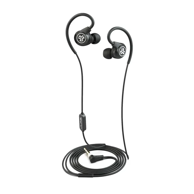 JLab Fit Sport 3 écouteurs filaires sport noir IP55