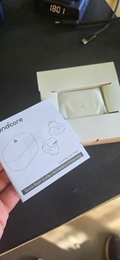 soundcore C50i écouteurs ouverts bluetooth noir maintien