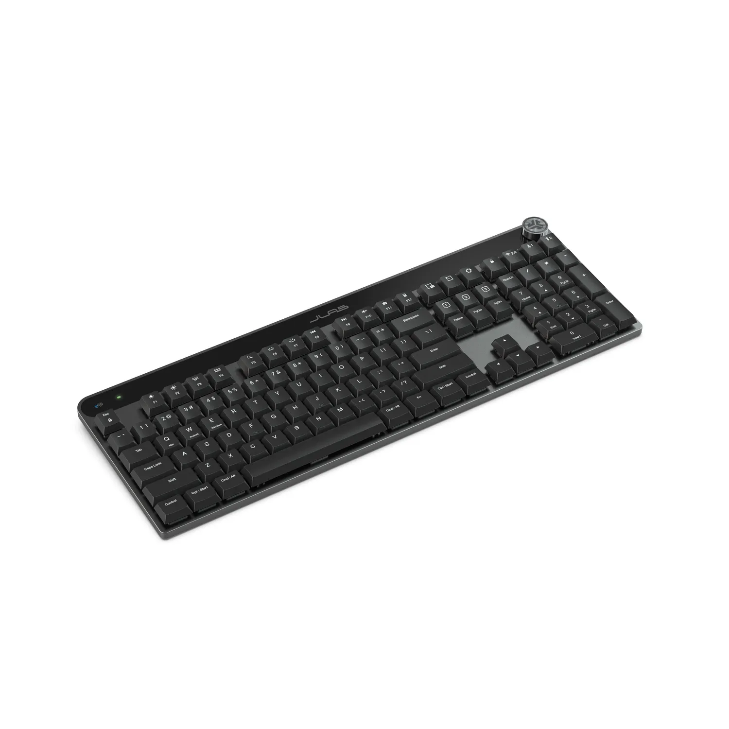 JLab Epic clavier mécanique noir sans fil 108 touches