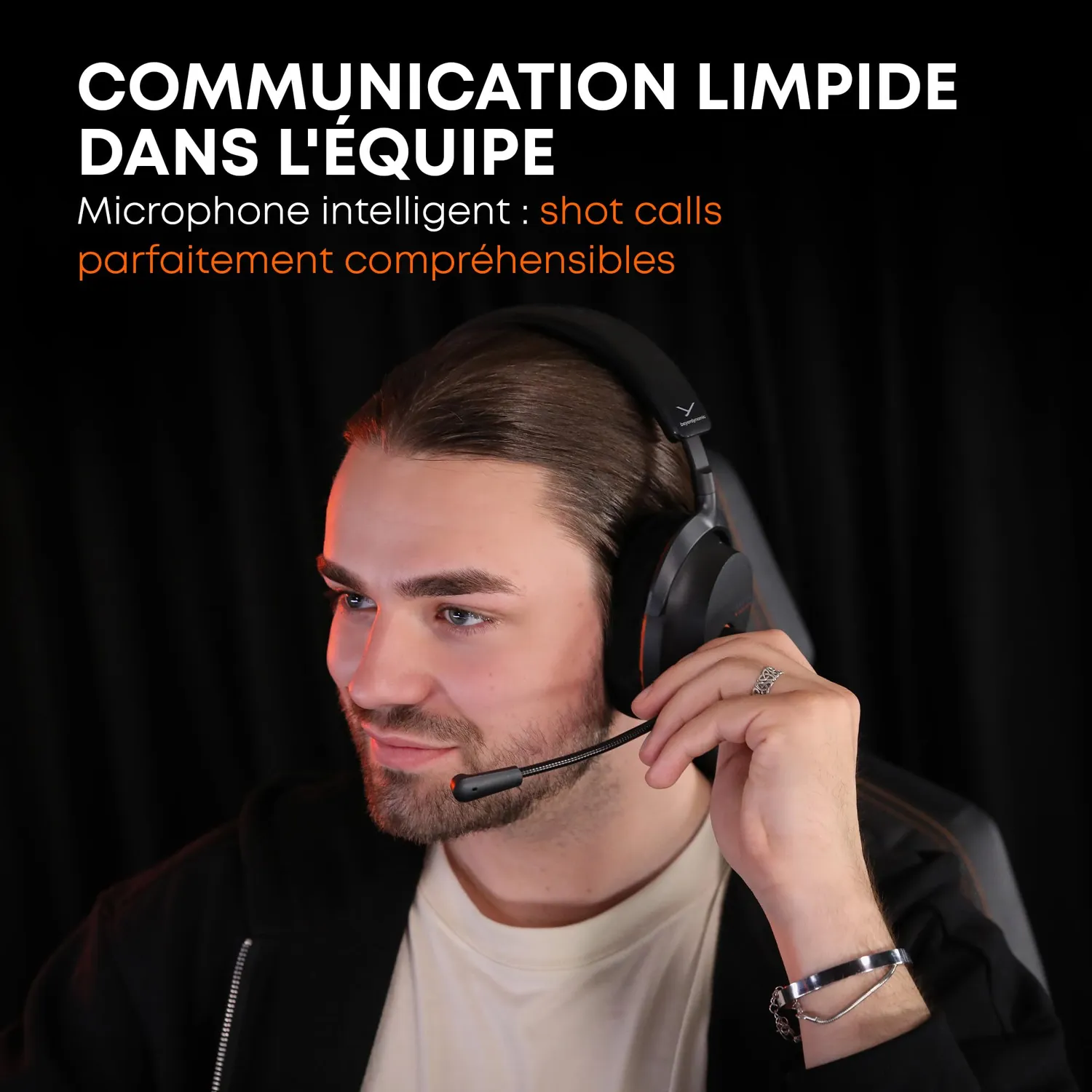 beyerdynamic MMX 230 casque gaming sans fil noir