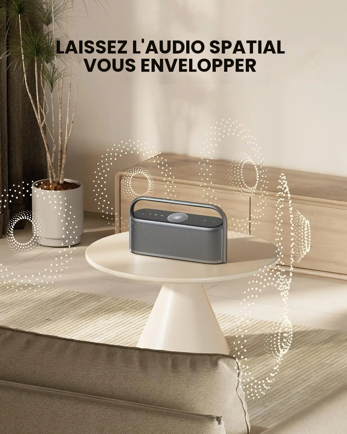 Soundcore Motion X600 enceinte bluetooth noir 50W spatial