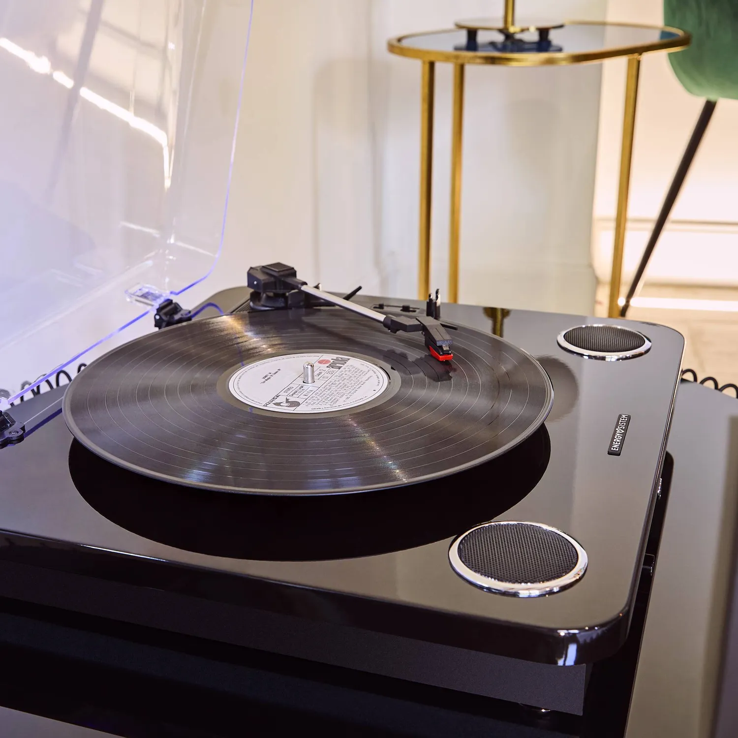 Energy Sistem BlackSpin platine vinyle noir 33/45/78 tours