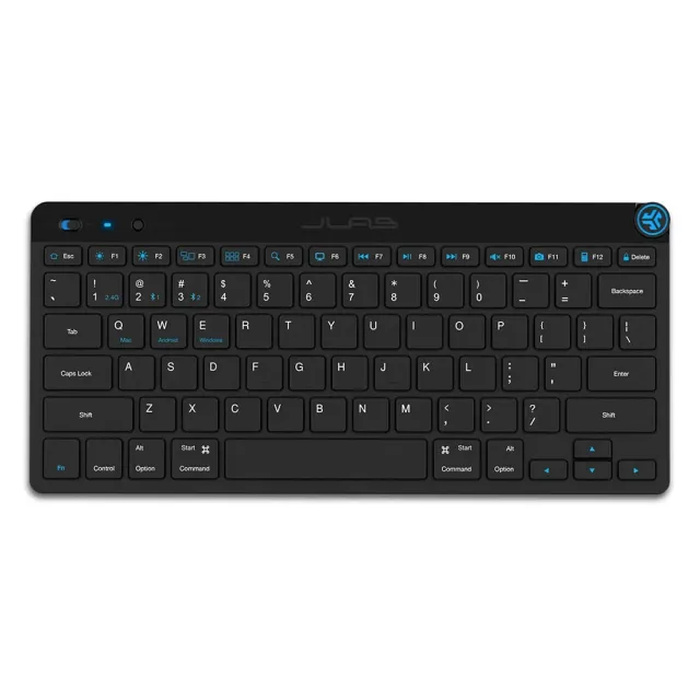 JLab GO clavier sans fil noir 60% 78 touches