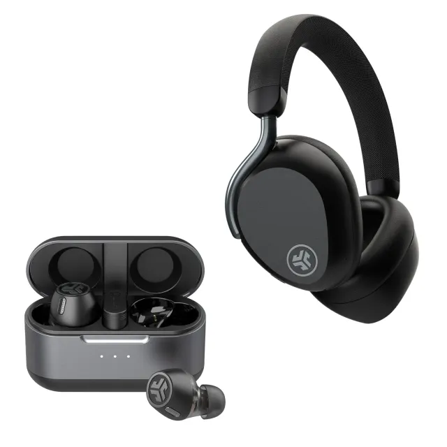 JLab Epic Lab Edition casque + écouteurs ANC LDAC noir