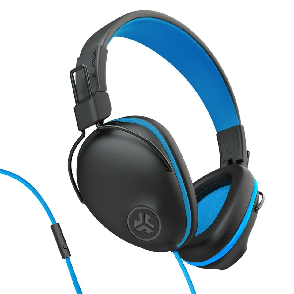 JLab JBuddies Pro casque filaire enfant bleu 85dB