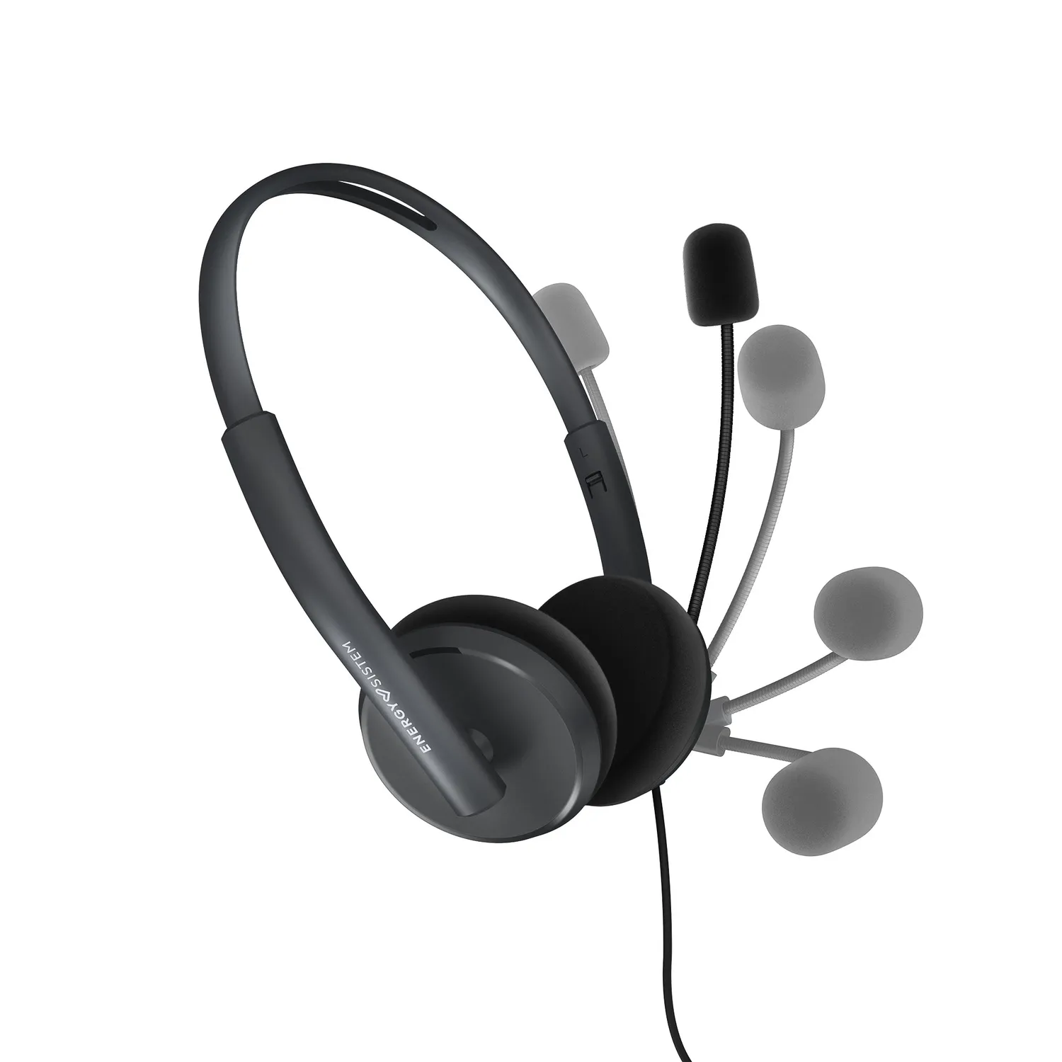 Energy Sistem Headset Office 2 casque micro jack noir
