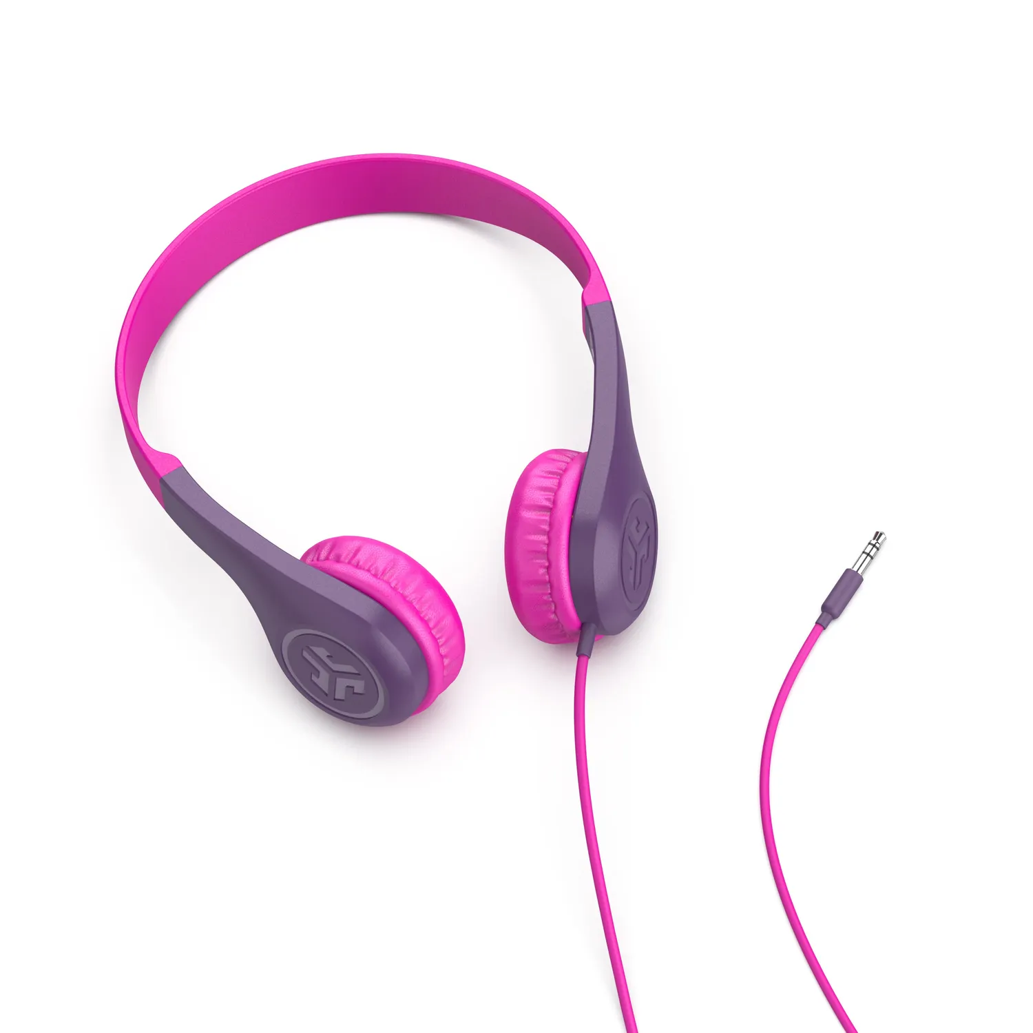 JLab JBuddies Pop casque enfant filaire rose volume limité