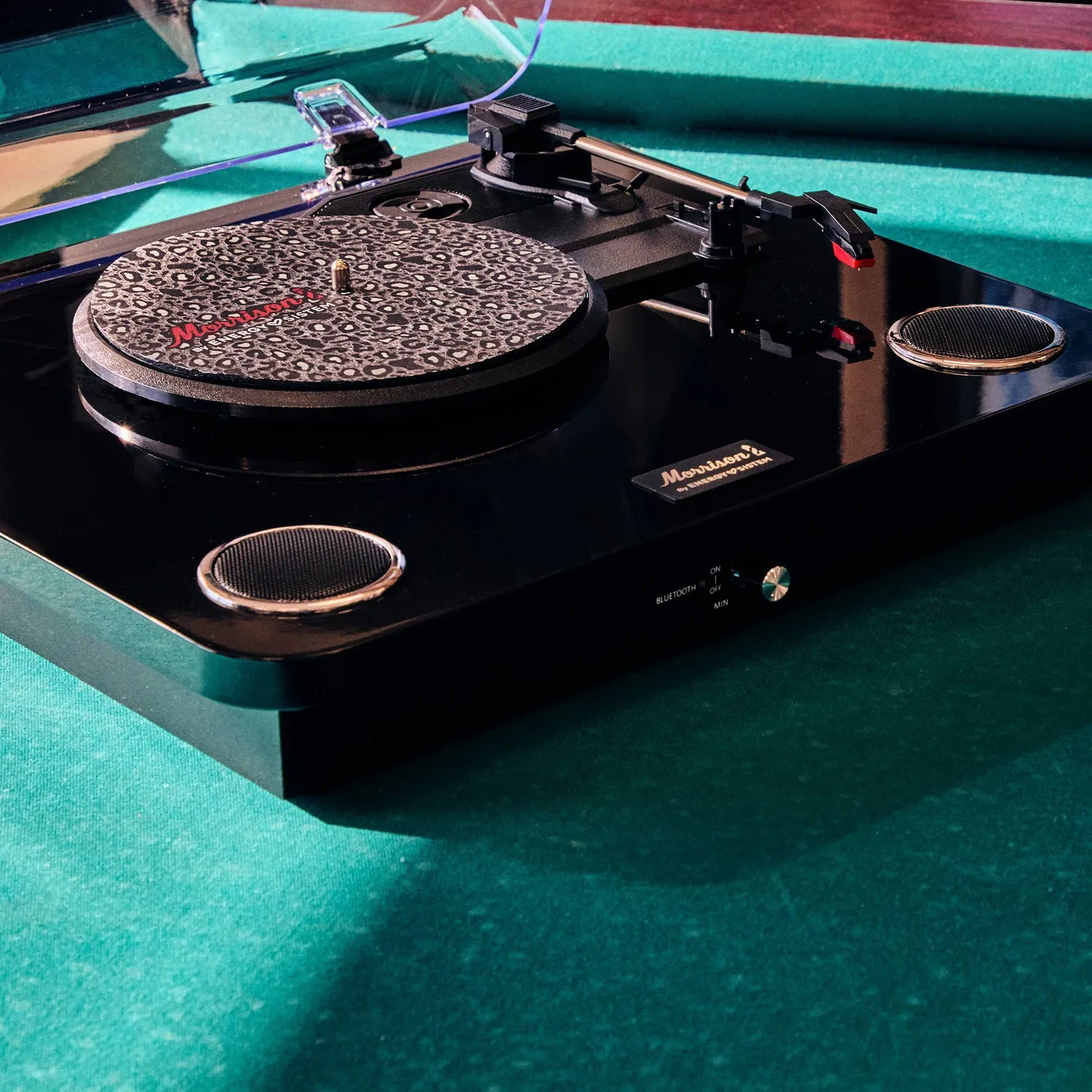 Energy Sistem Morrison BlackSpin platine vinyle Black Bluetooth