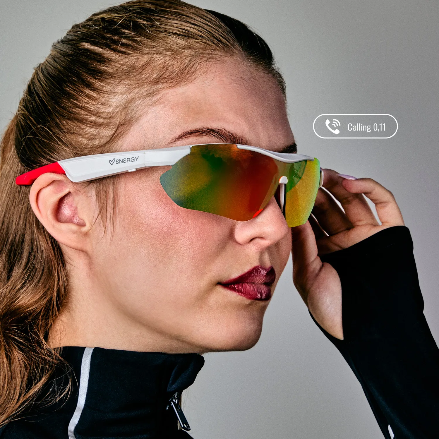 Energy Sistem TrackVibe lunettes musique Bluetooth White UV400