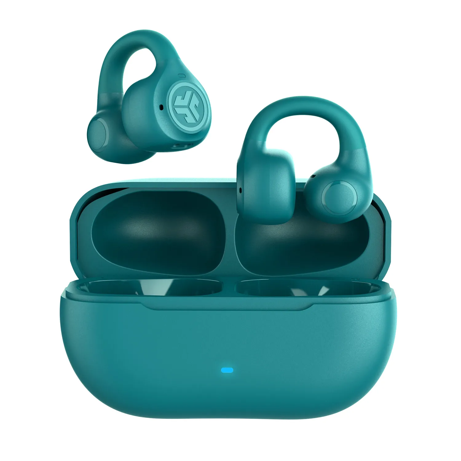 JLab Flex Open écouteurs bluetooth teal 21h ouvert