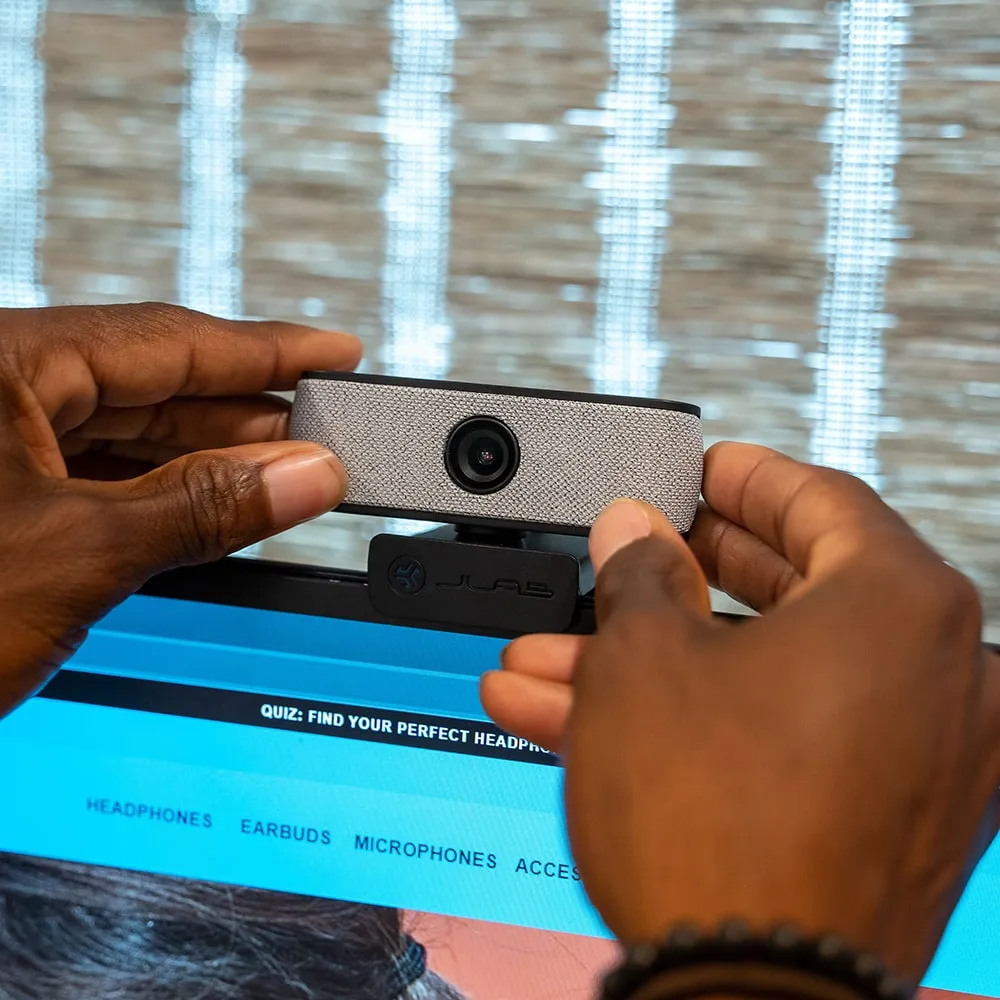 JLab JBuds Camera webcam 1080p noire 93°