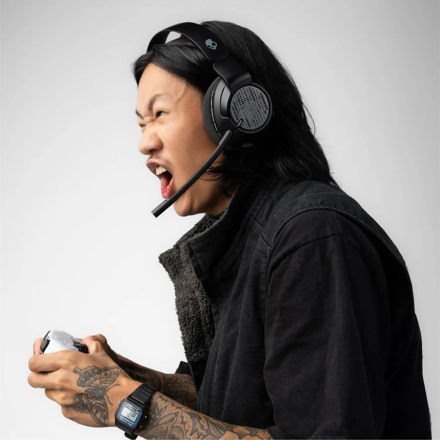 Skullcandy Crusher PLYR 720 casque Digi-Black basses gaming