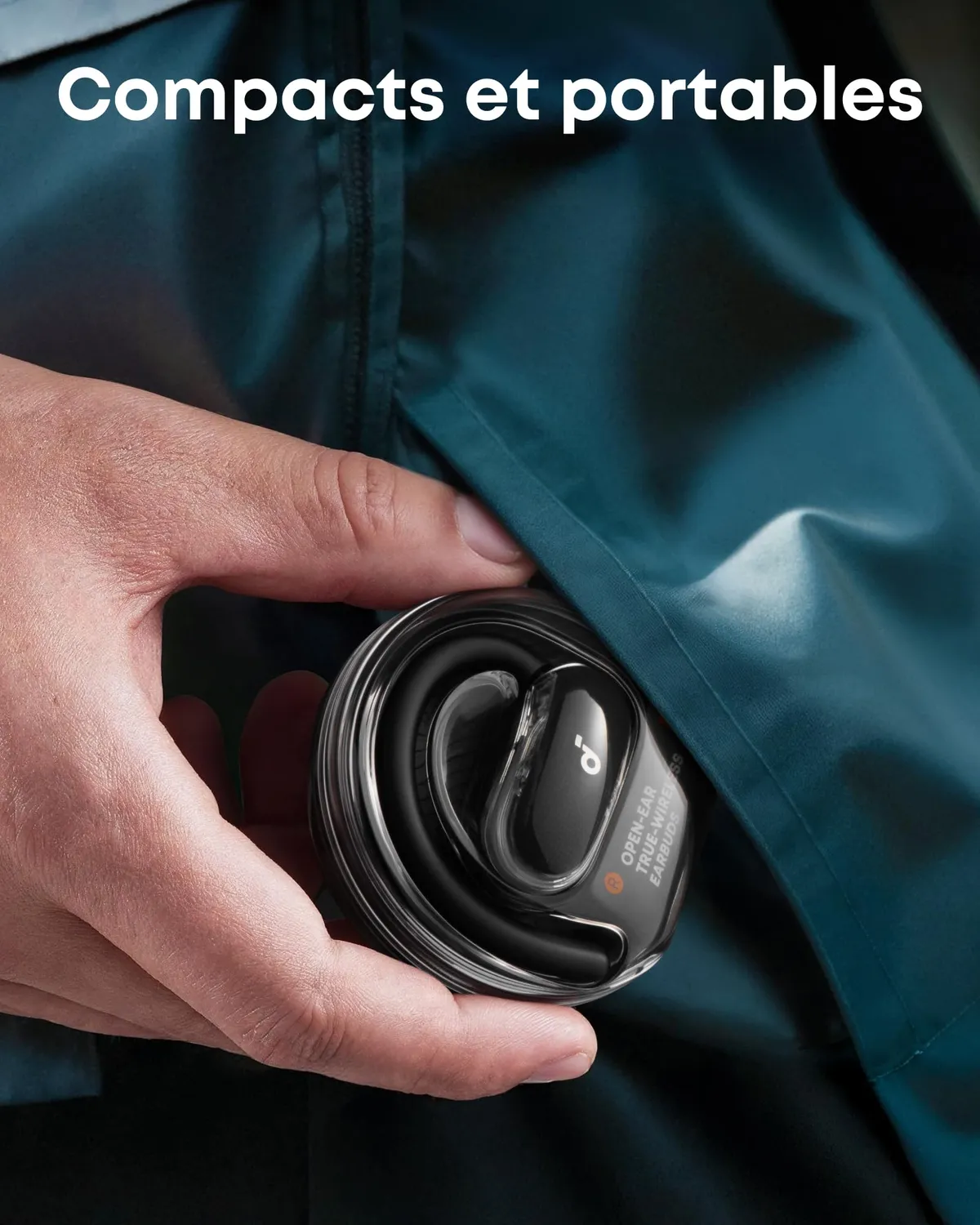 Soundcore V40i écouteurs open-ear Bluetooth noir