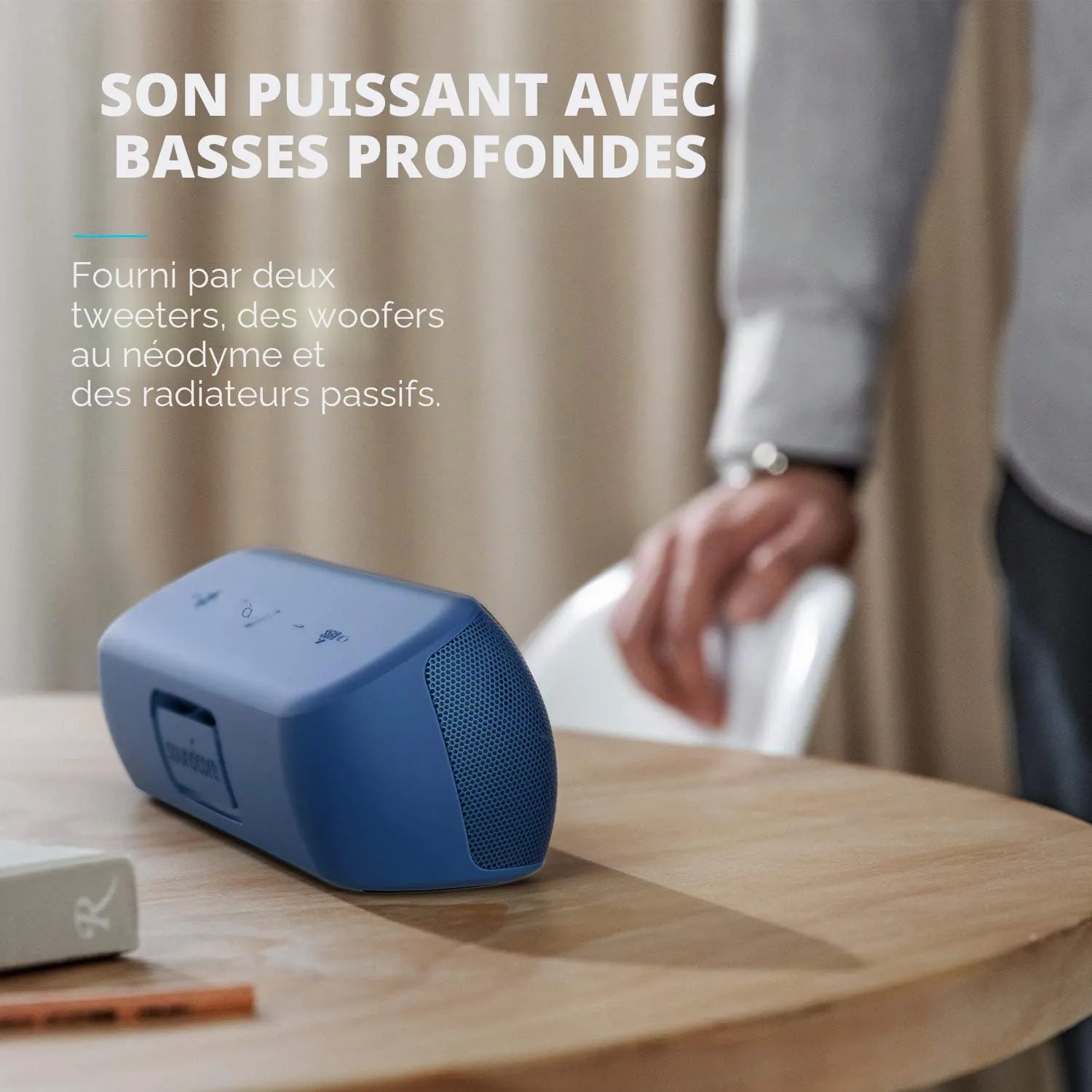 Soundcore Motion+ enceinte Bluetooth 30W IPX7 Hi-Res