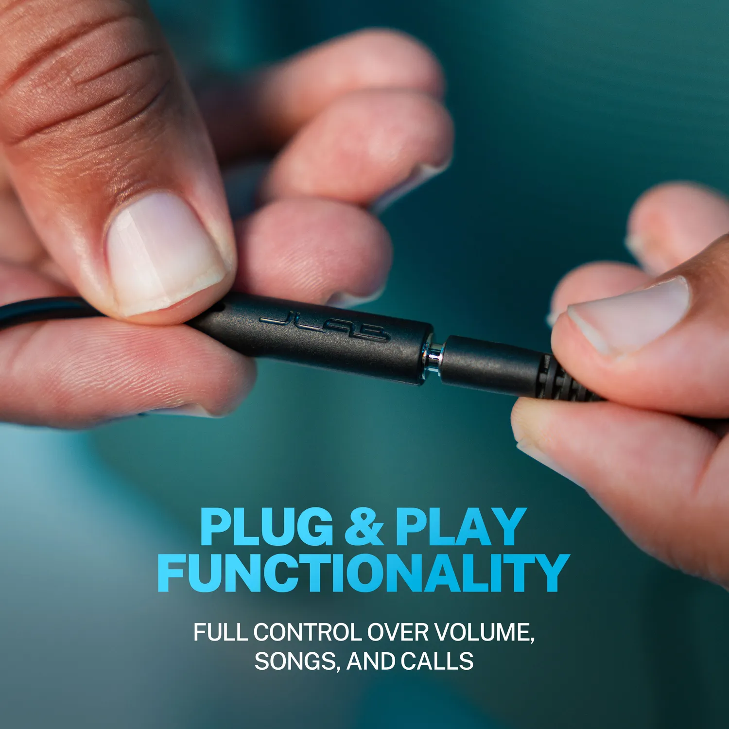 JLab Adaptateur USB-C vers Jack 3.5mm Noir