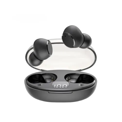 Soundswealth Mini écouteurs Bluetooth noir 18H LED