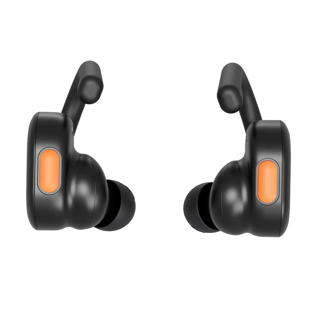 Skullcandy Push Active écouteurs Black Orange sport