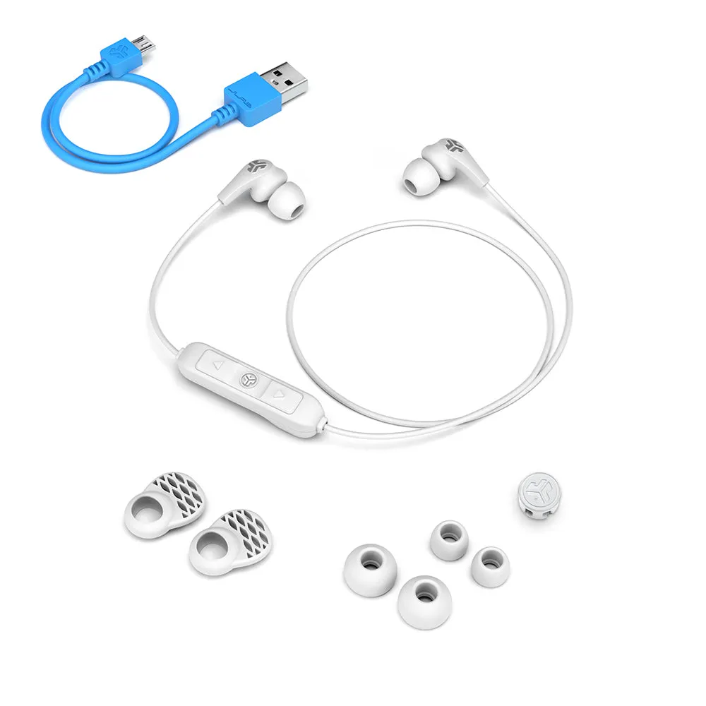 JLab JBuds Pro écouteurs bluetooth blanc tour de cou