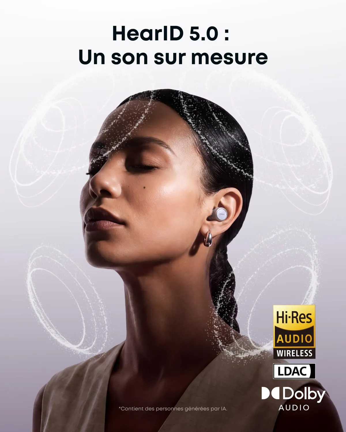 soundcore Liberty Buds 2 écouteurs Bluetooth violet nacre ANC