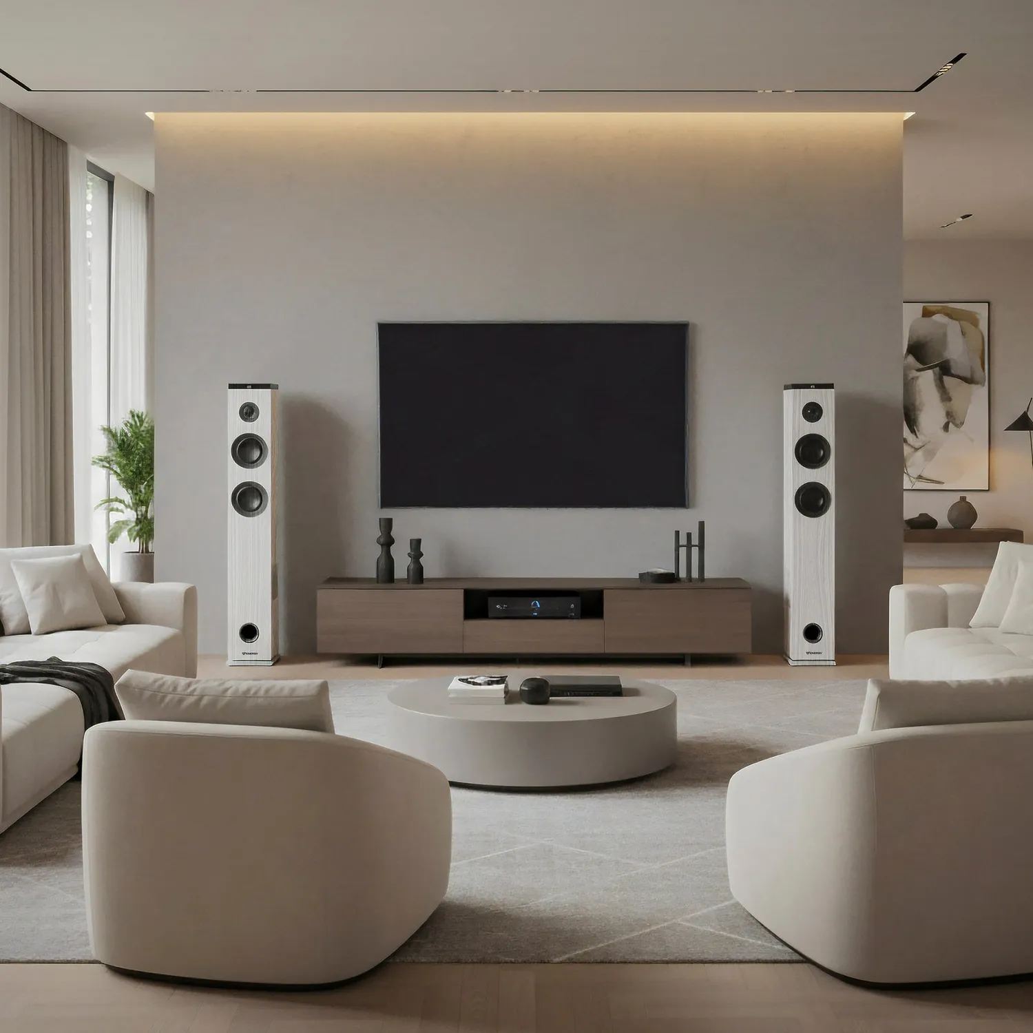 Energy Sistem Tower 5 MAX tour de son Ivory 65 W