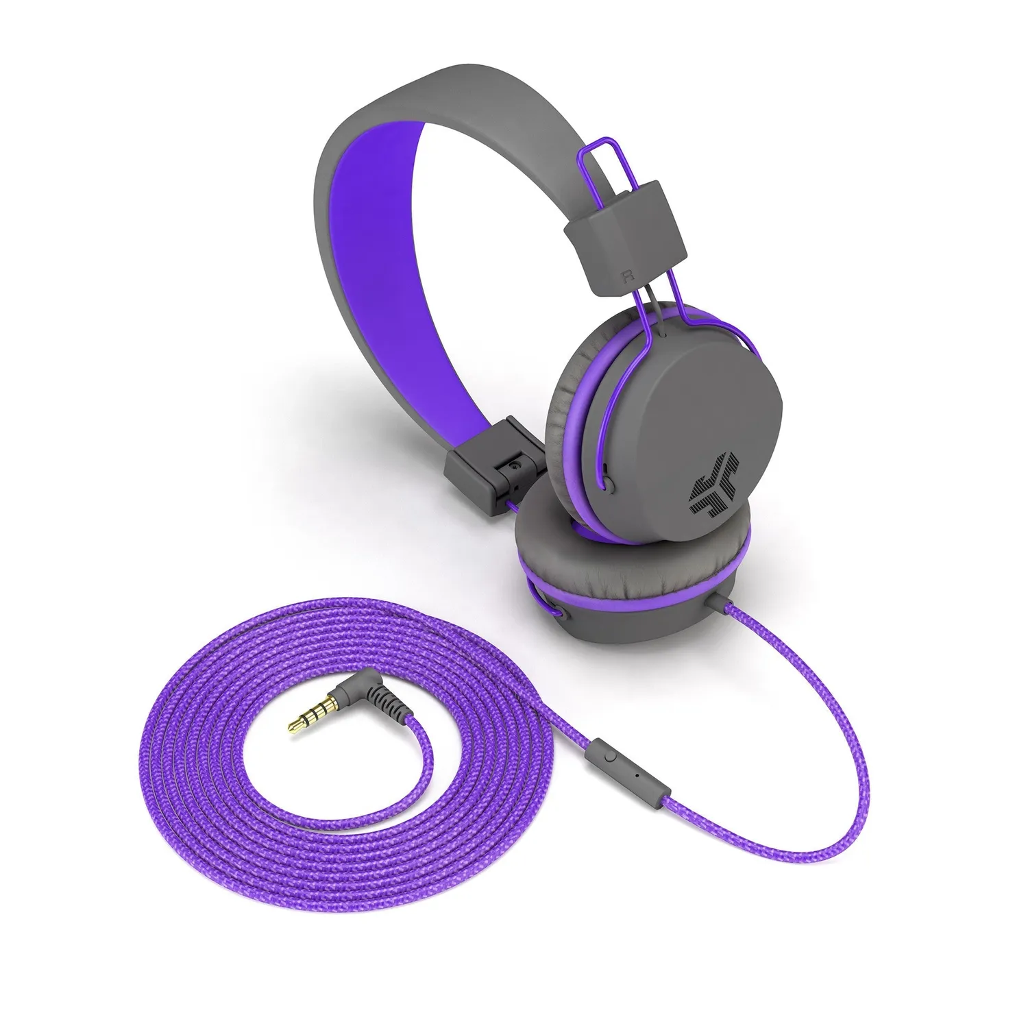 JLab JBuddies Studio casque enfant filaire violet 85dB