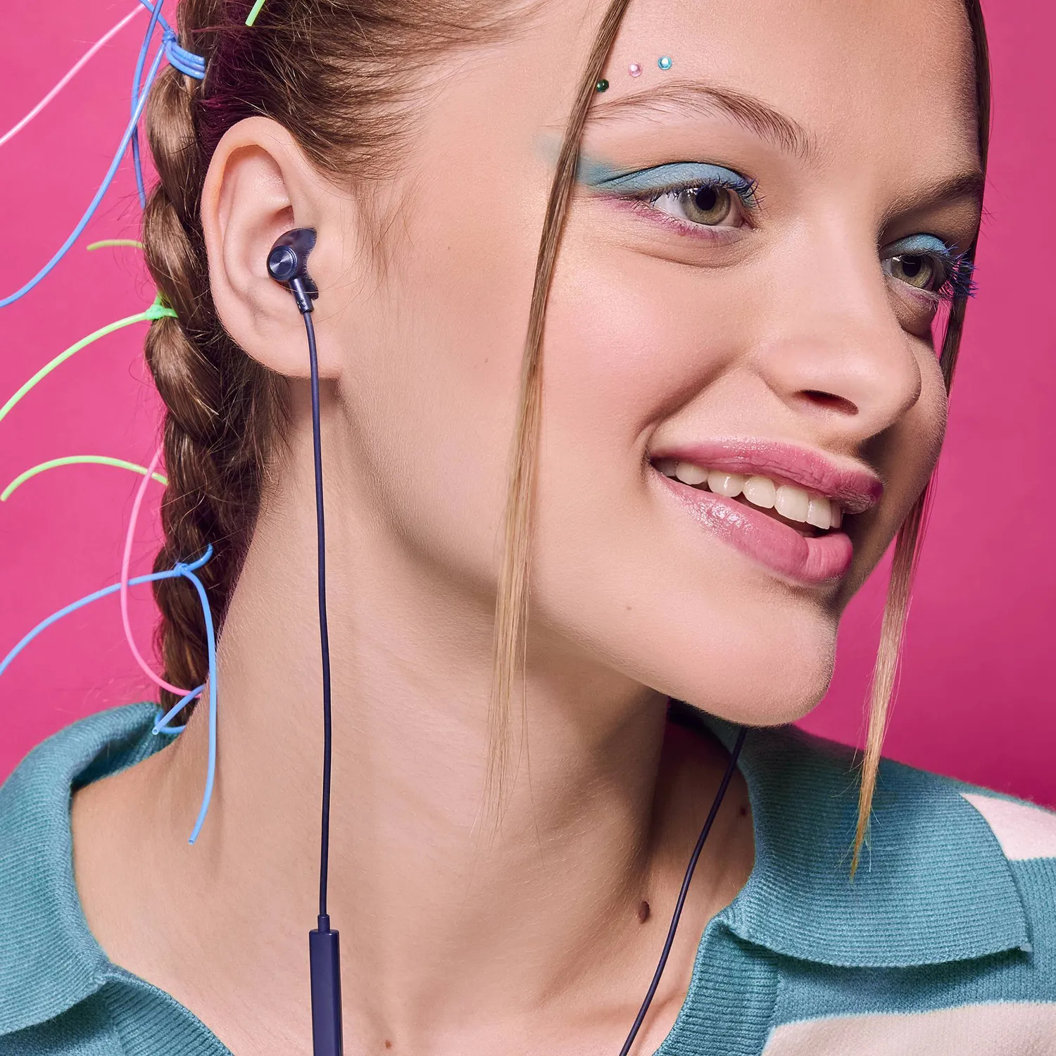 Energy Sistem EasyPods écouteurs filaires Indigo avec micro