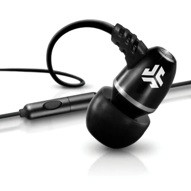 JLab Metal écouteurs filaires intra noir alu micro