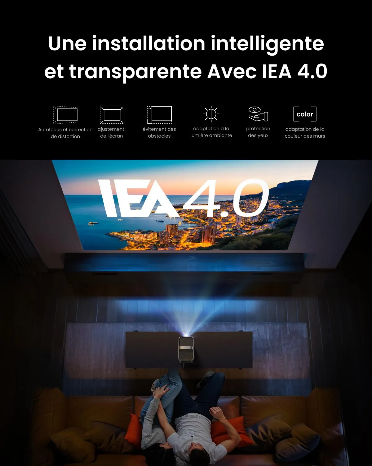 Nebula Cosmos 4K SE vidéoprojecteur intelligent 200" 1800lm