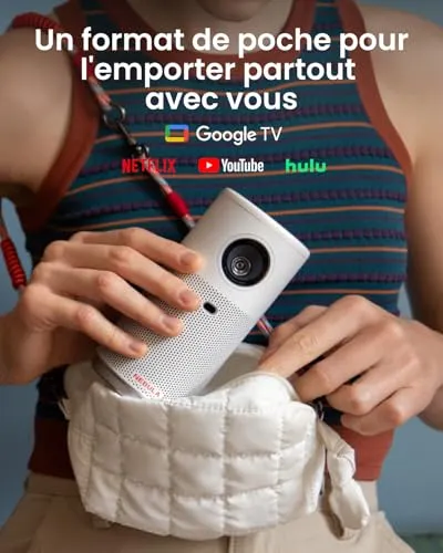 Anker Nebula Capsule Air vidéoprojecteur Google TV Netflix
