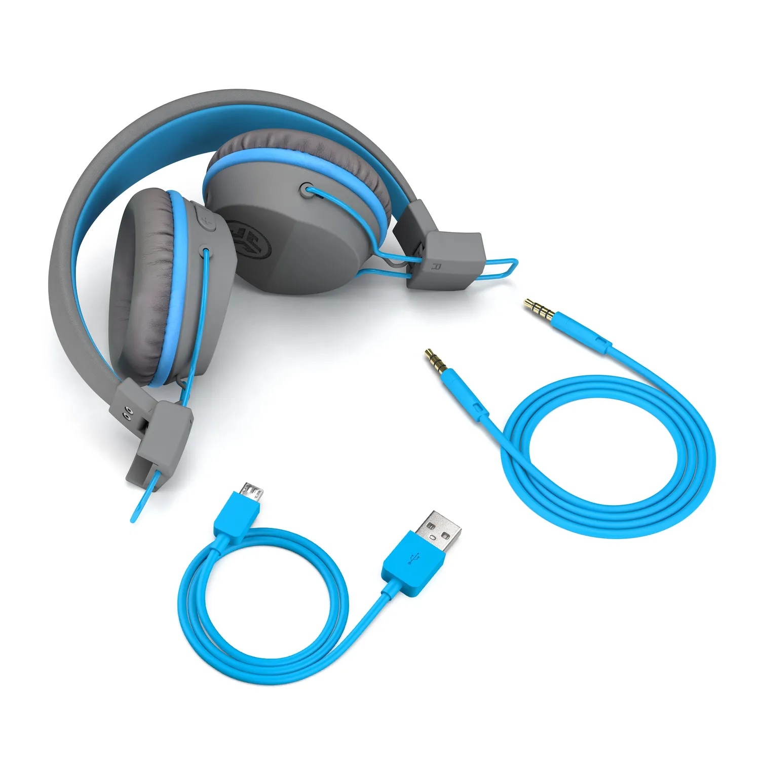 JLab JBuddies Studio casque enfant sans fil bleu