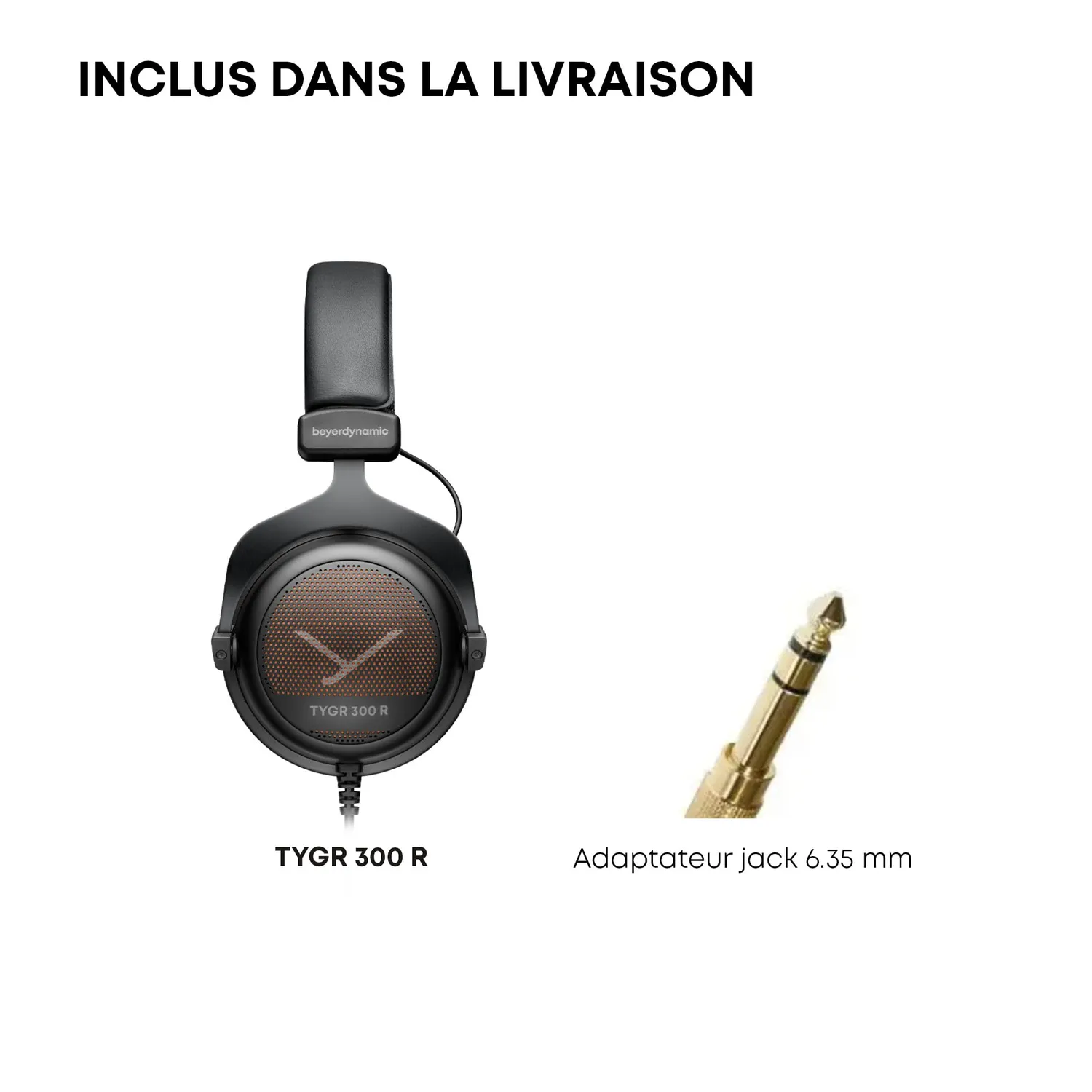 beyerdynamic TYGR 300 R casque gaming filaire ouvert noir