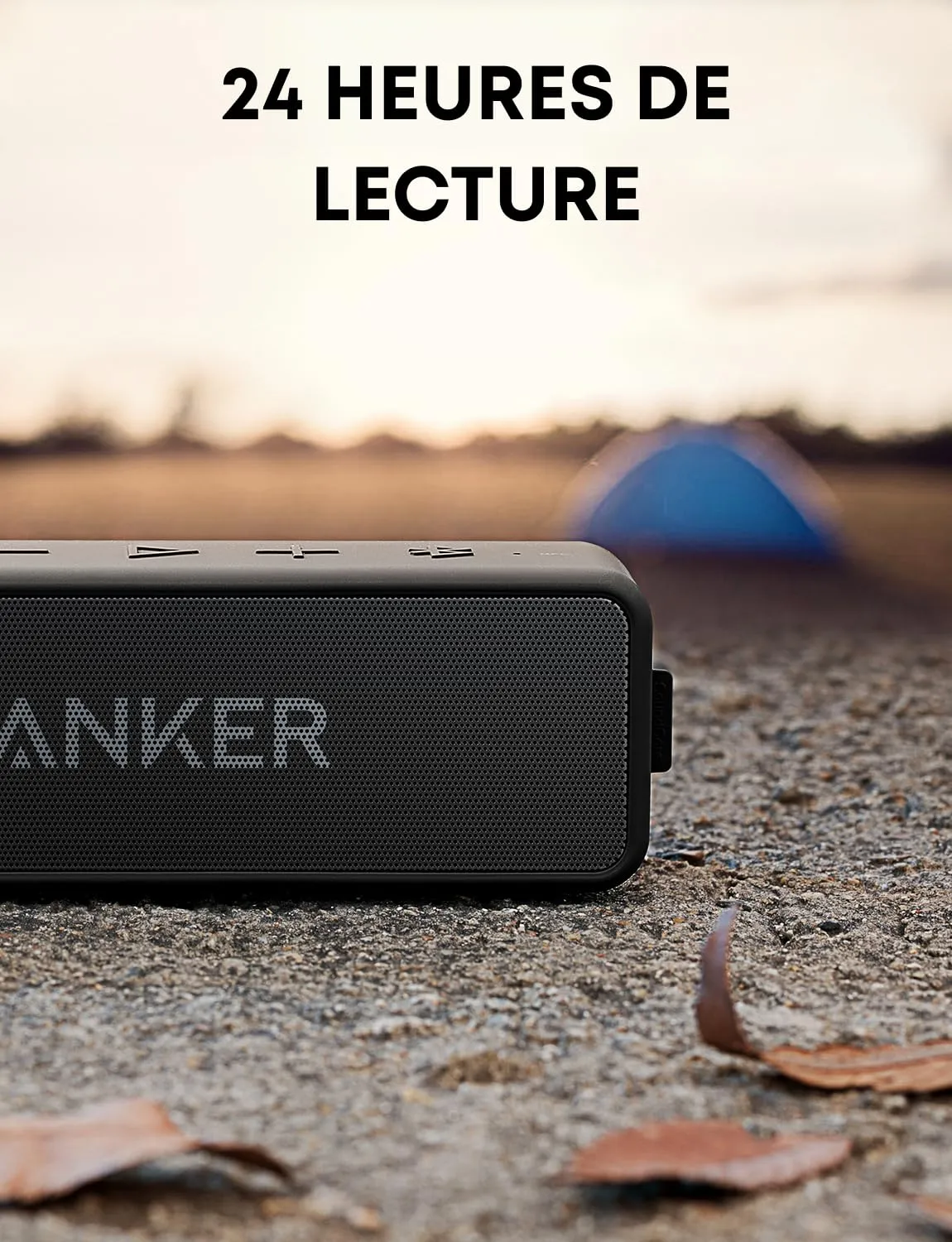 Soundcore 2 enceinte bluetooth noir 24h basses
