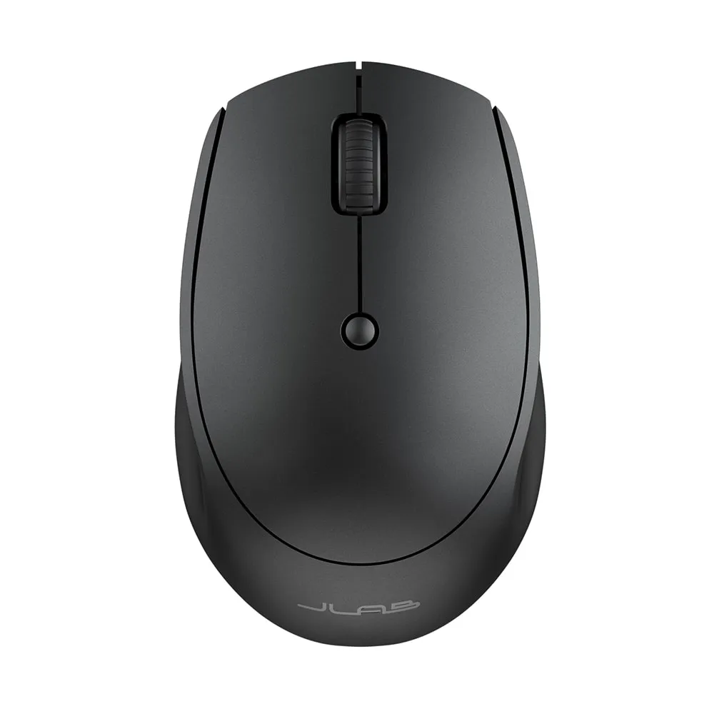 JLab Go souris sans fil noire silencieuse