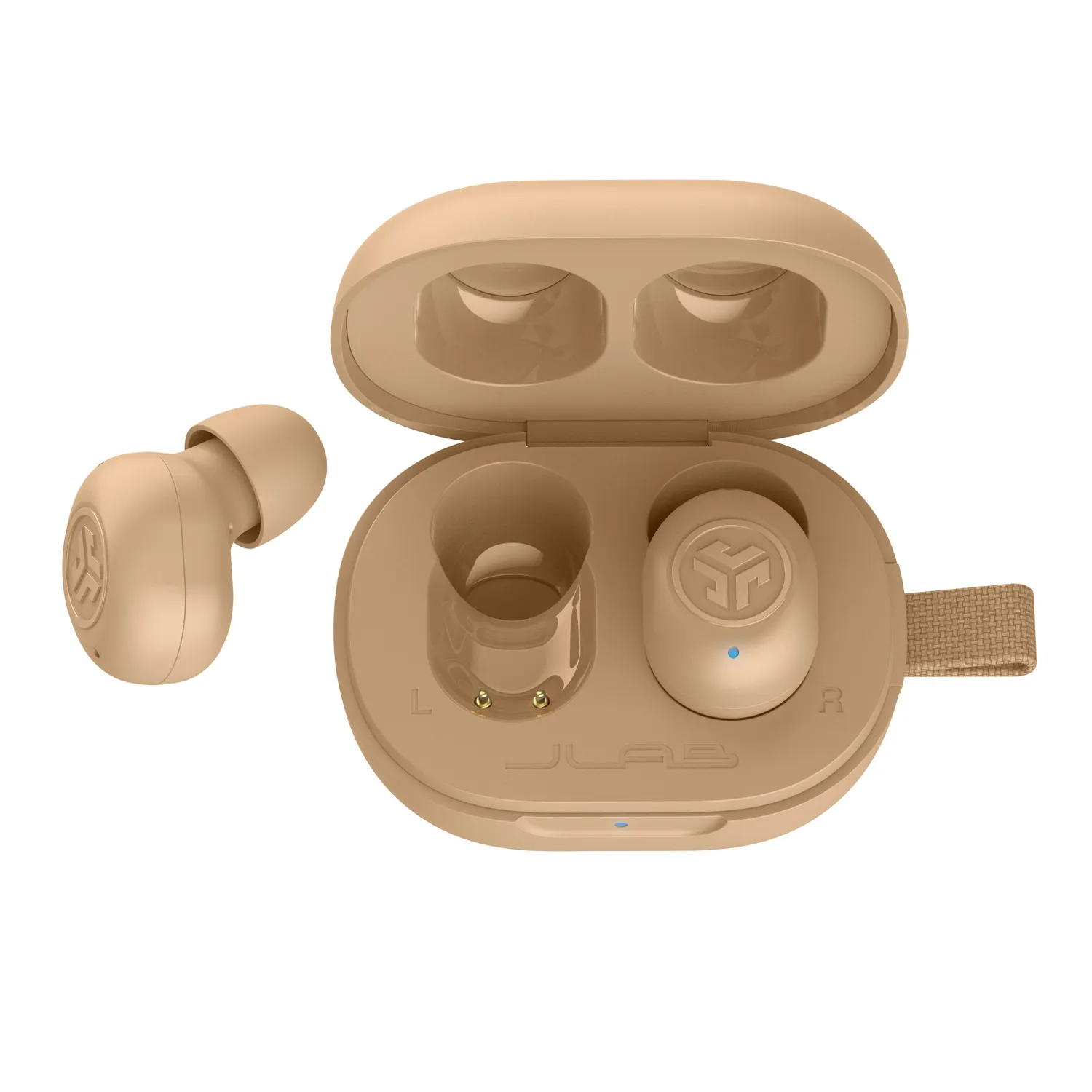 JLab JBuds Mini Tones 728 N écouteurs bluetooth beige