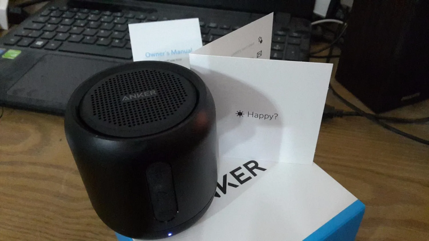 Soundcore Mini enceinte bluetooth noire 15h