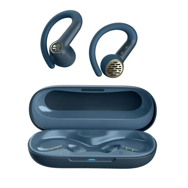 JLab JBuds Open Sport 2 écouteurs sport bleu marine