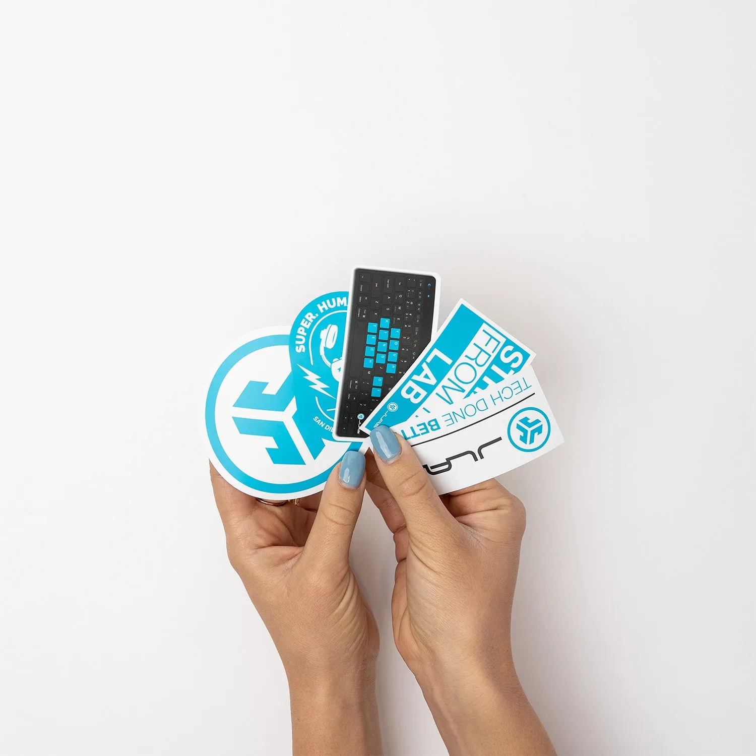 JLab Sticker Pack autocollants 6 pièces vinyle