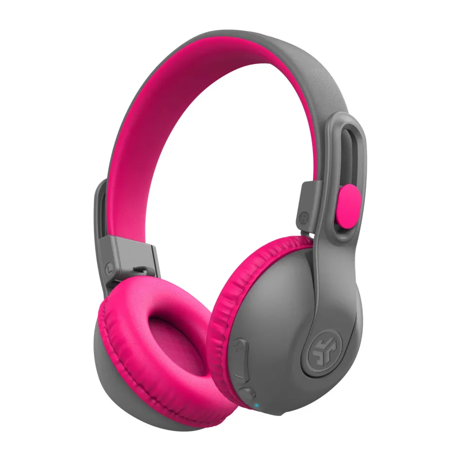 JLab Audio JBuddies Studio 2 casque enfant bluetooth rose 70h