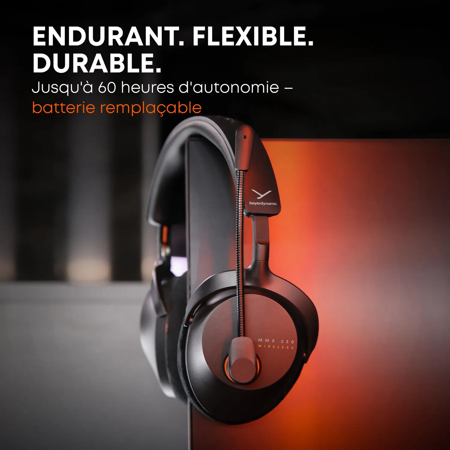 beyerdynamic MMX 230 casque gaming sans fil noir