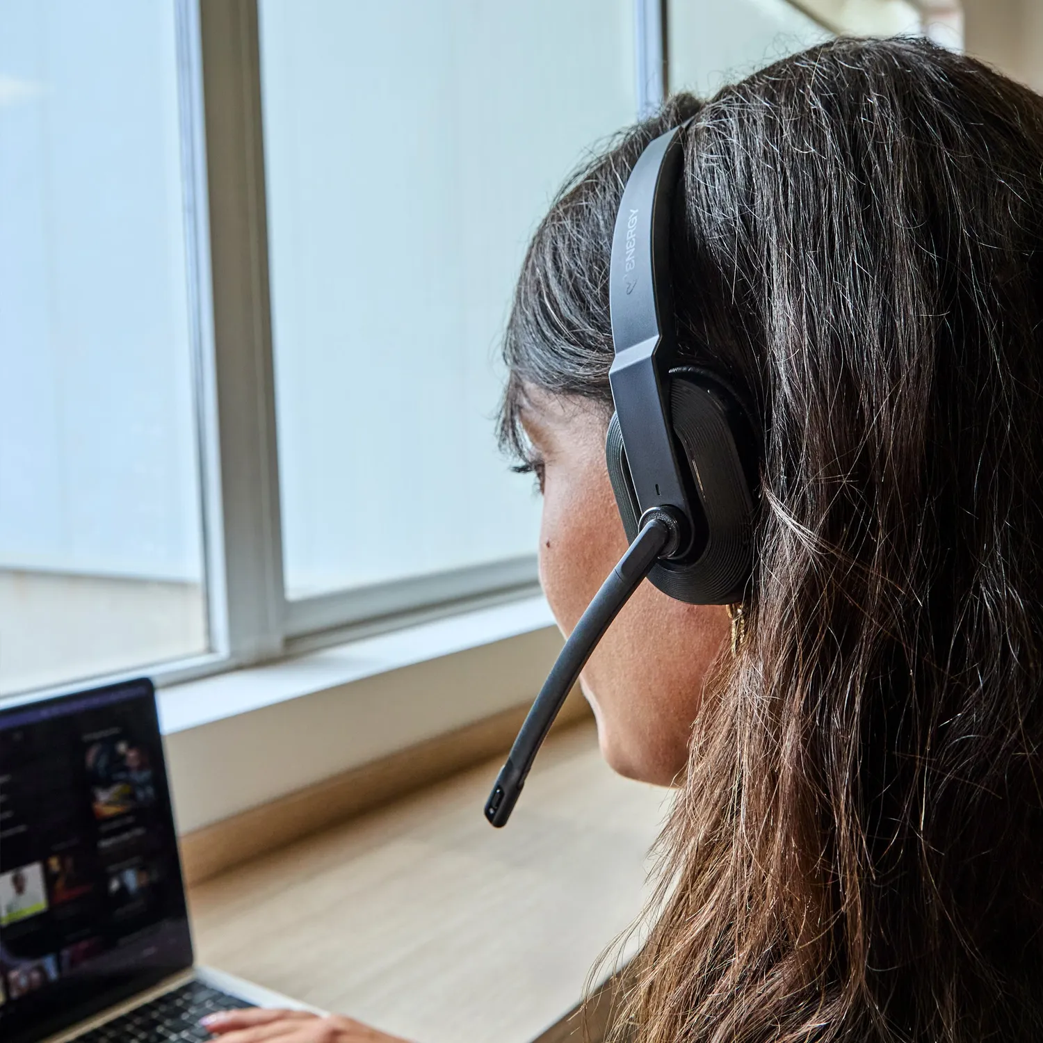 Energy Sistem Voice Pure Office casque mono noir sans fil
