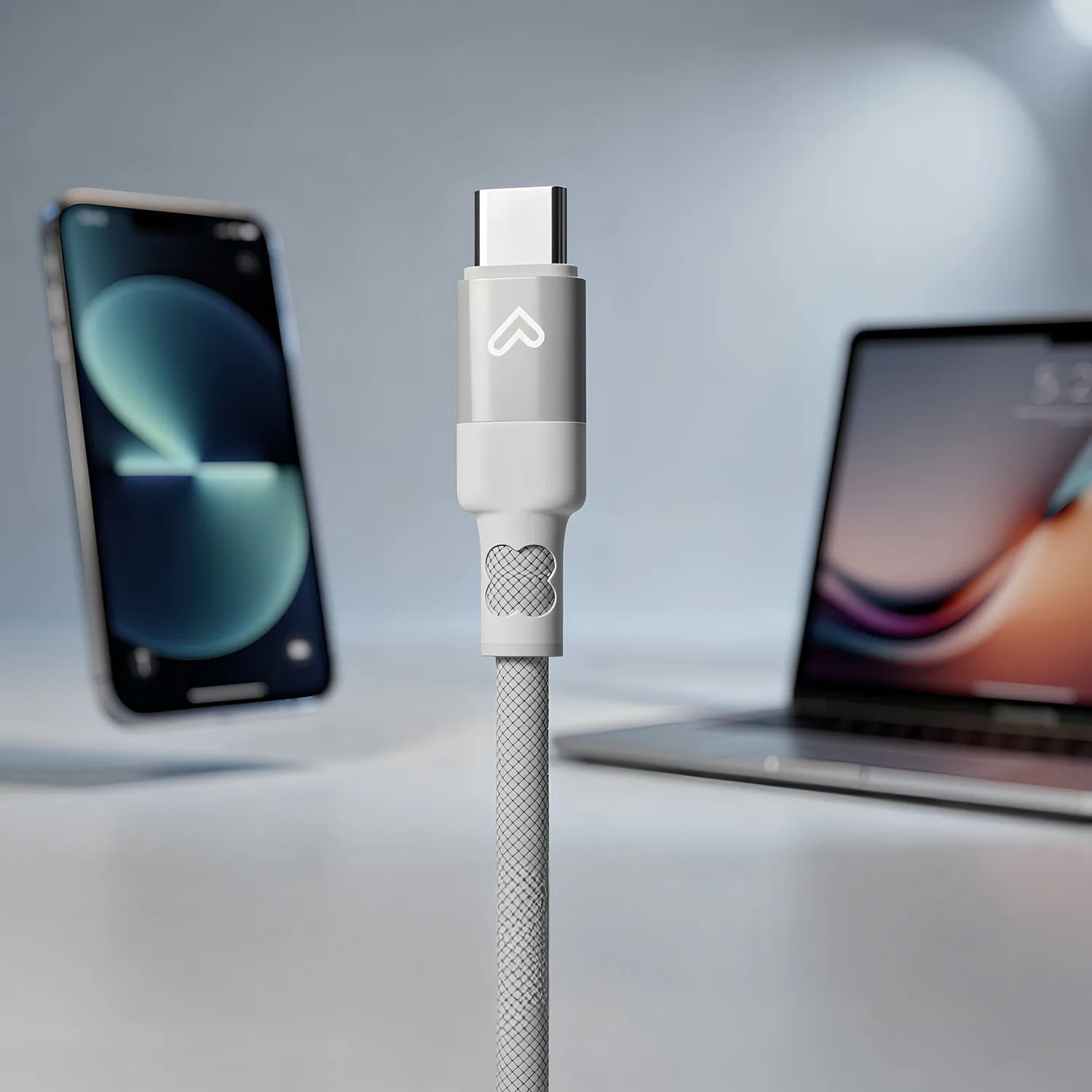 Energy Sistem Magnet Roll câble USB-C noir 1,5 m 60W
